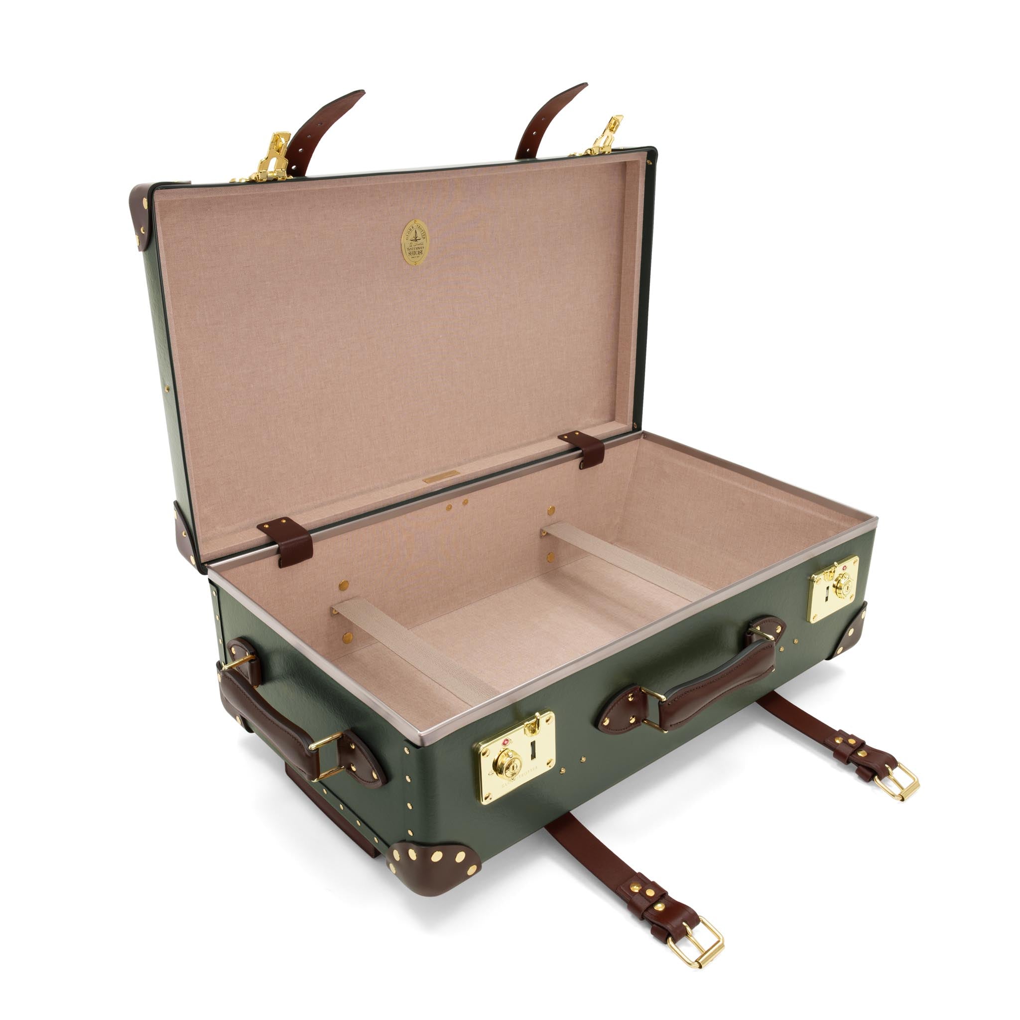 Centenary · Medium Check-In - 2 Wheels | Green/Brown/Gold