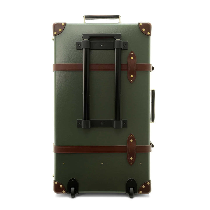 Centenary · Large Check-In - 2 Wheels | Green/Brown - GLOBE-TROTTER