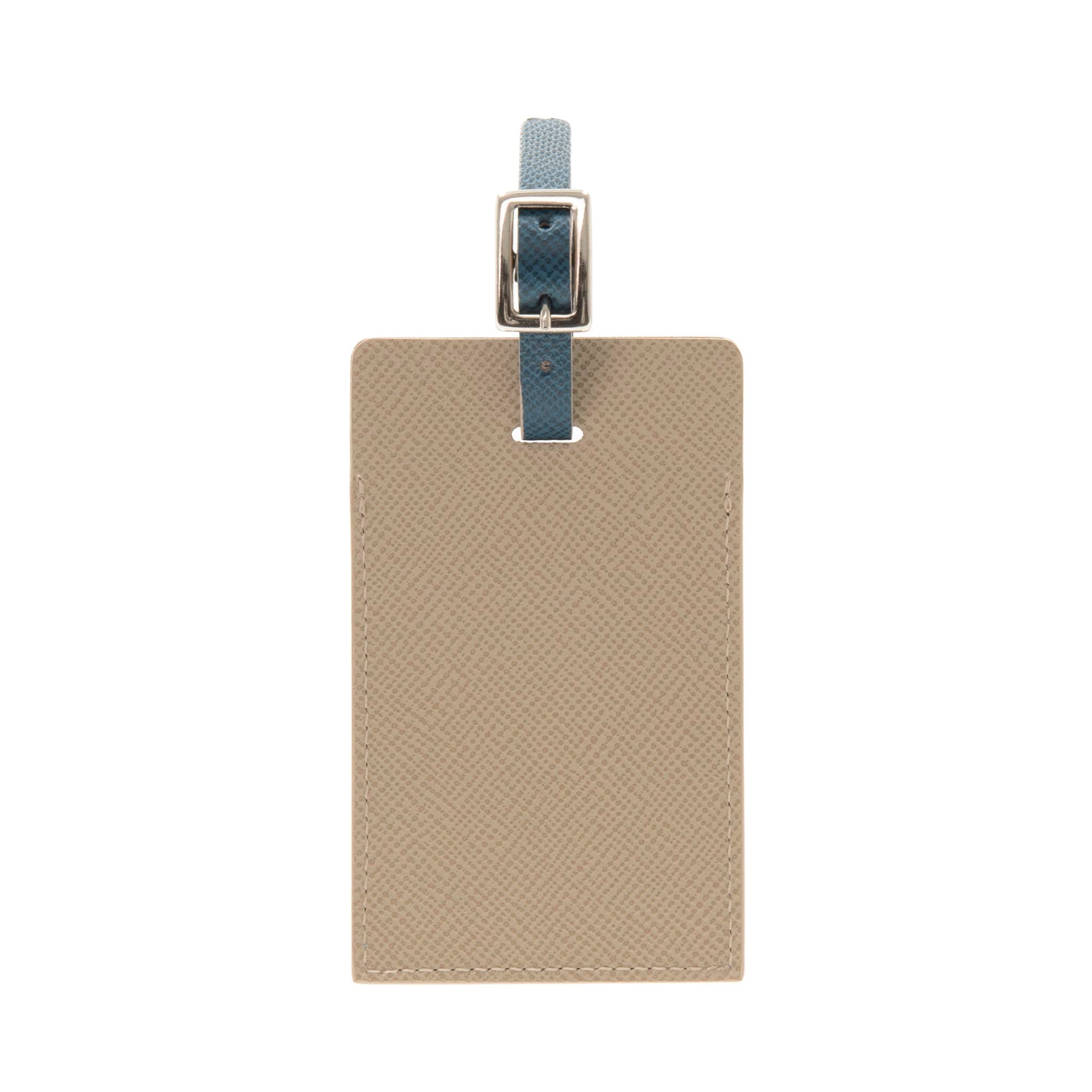 Jet · Luggage Tag | Dark Green/London Store/Chrome