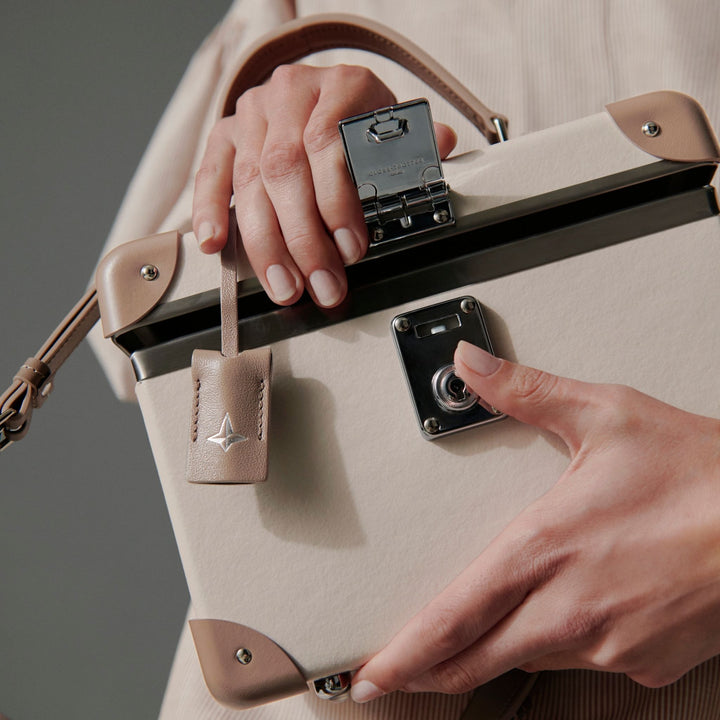 Centenary · Large Handbag | Chalk/Moss/Chrome