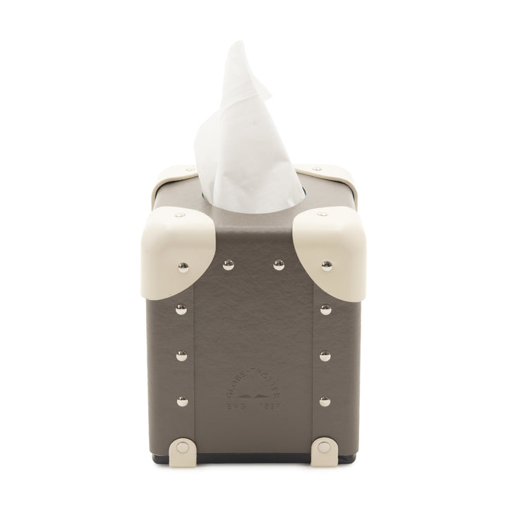 Home Collection · Tissue Box | Noble Brown/Ivory/Gold