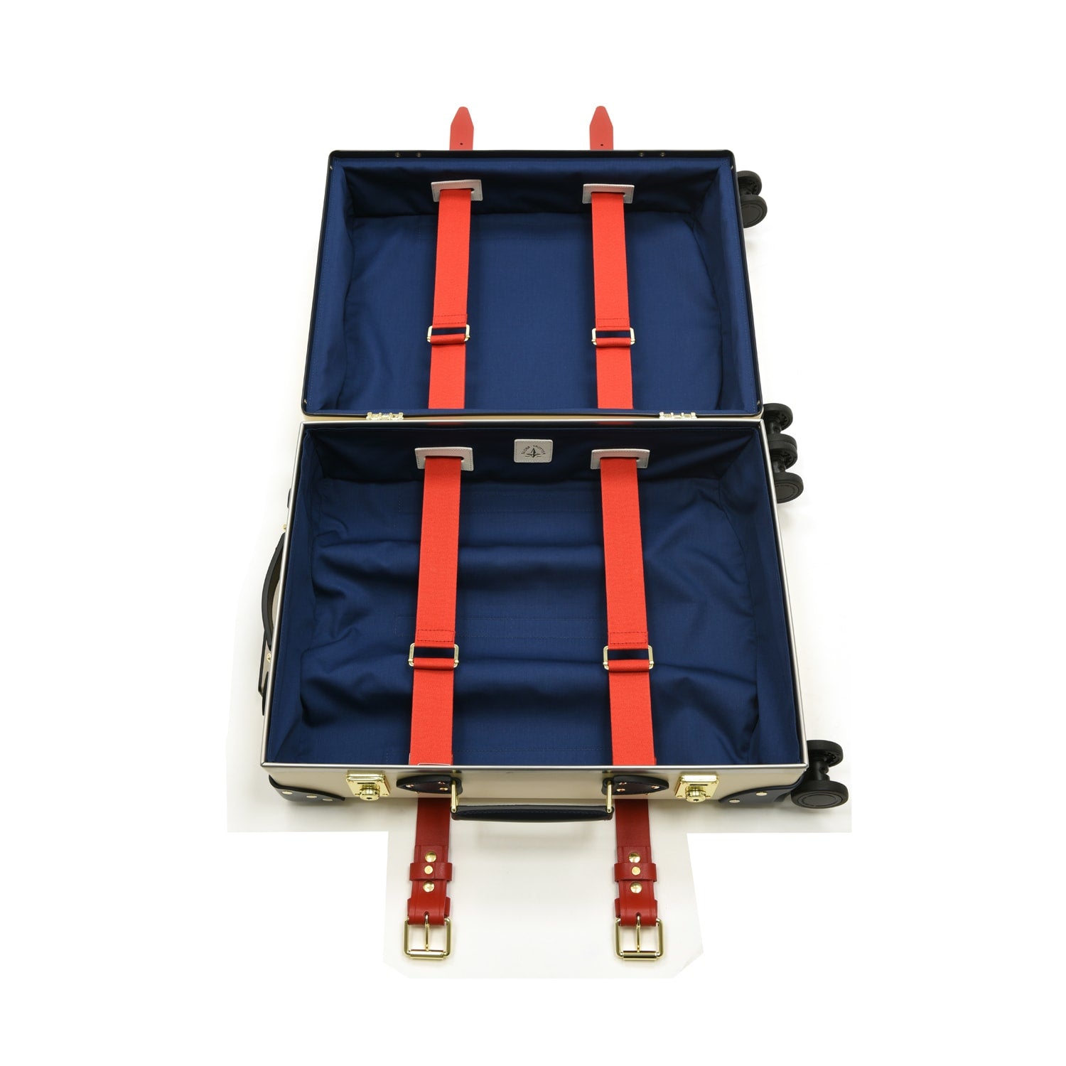 Coronation Special · Carry-On - 4 Wheels | Ivory/Navy/Gold