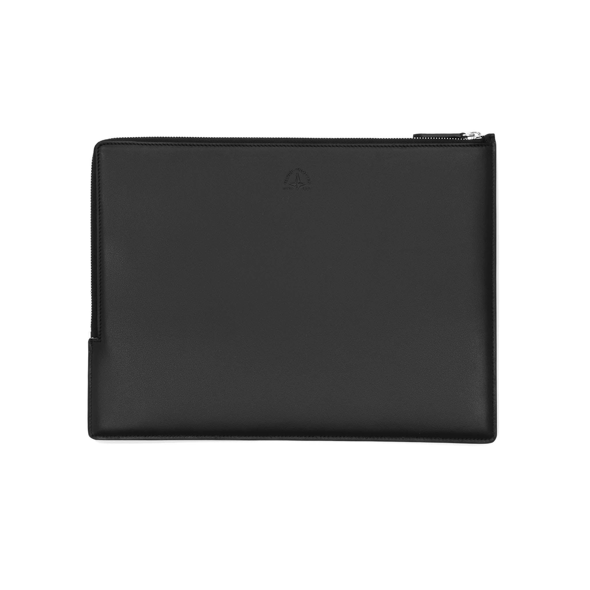 Metropolis · A4 Document Holder | Black/Chrome