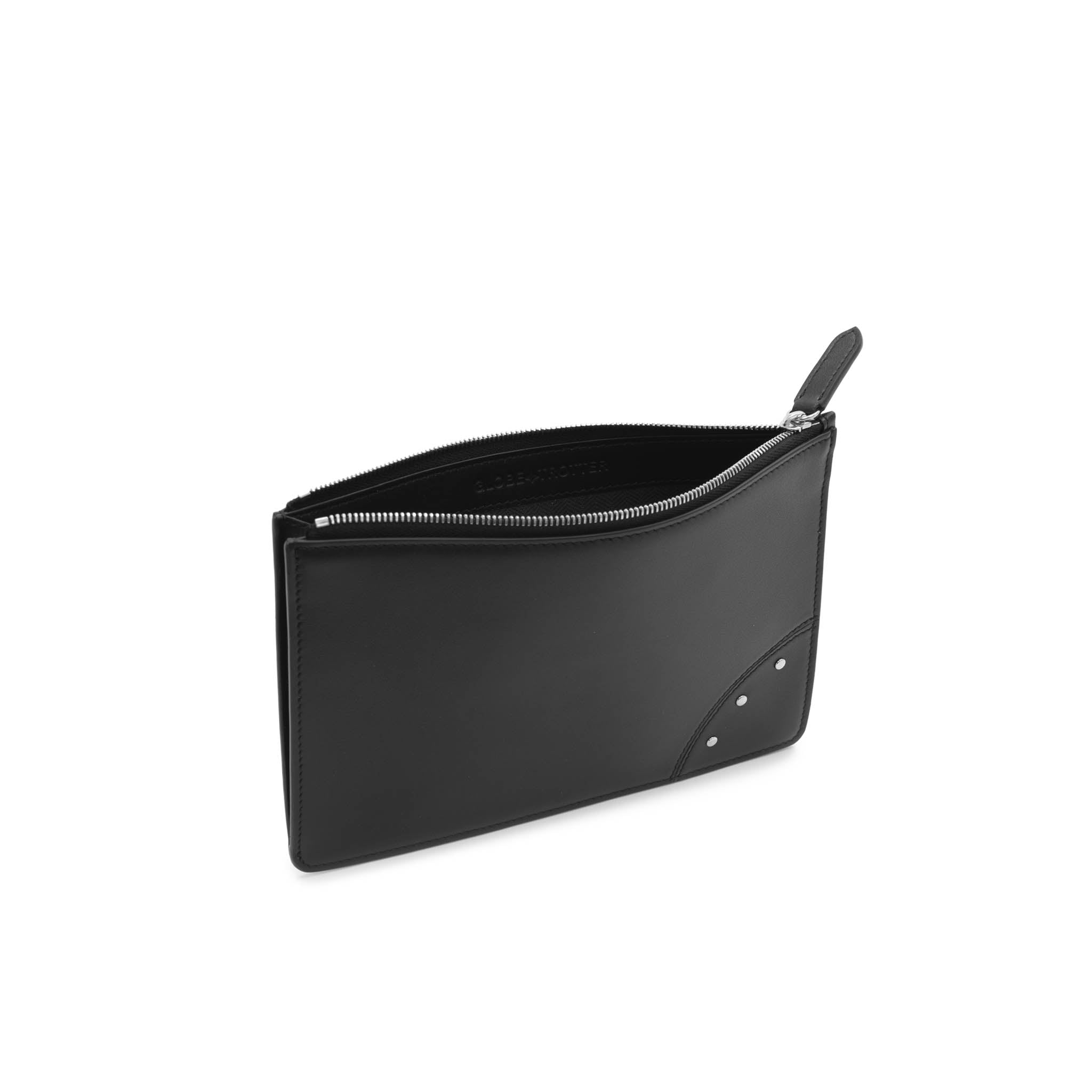 Metropolis · A5 Document Holder | Black/Chrome