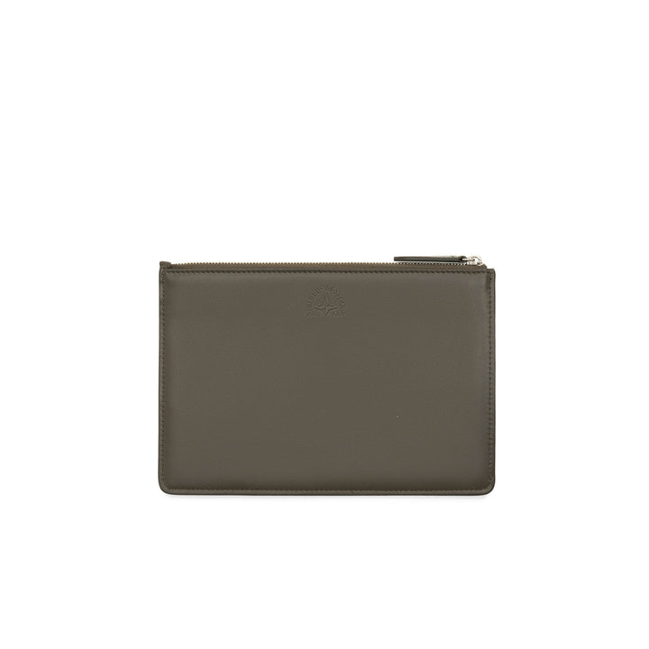 Metropolis · A5 Pouch | Olive/Chrome