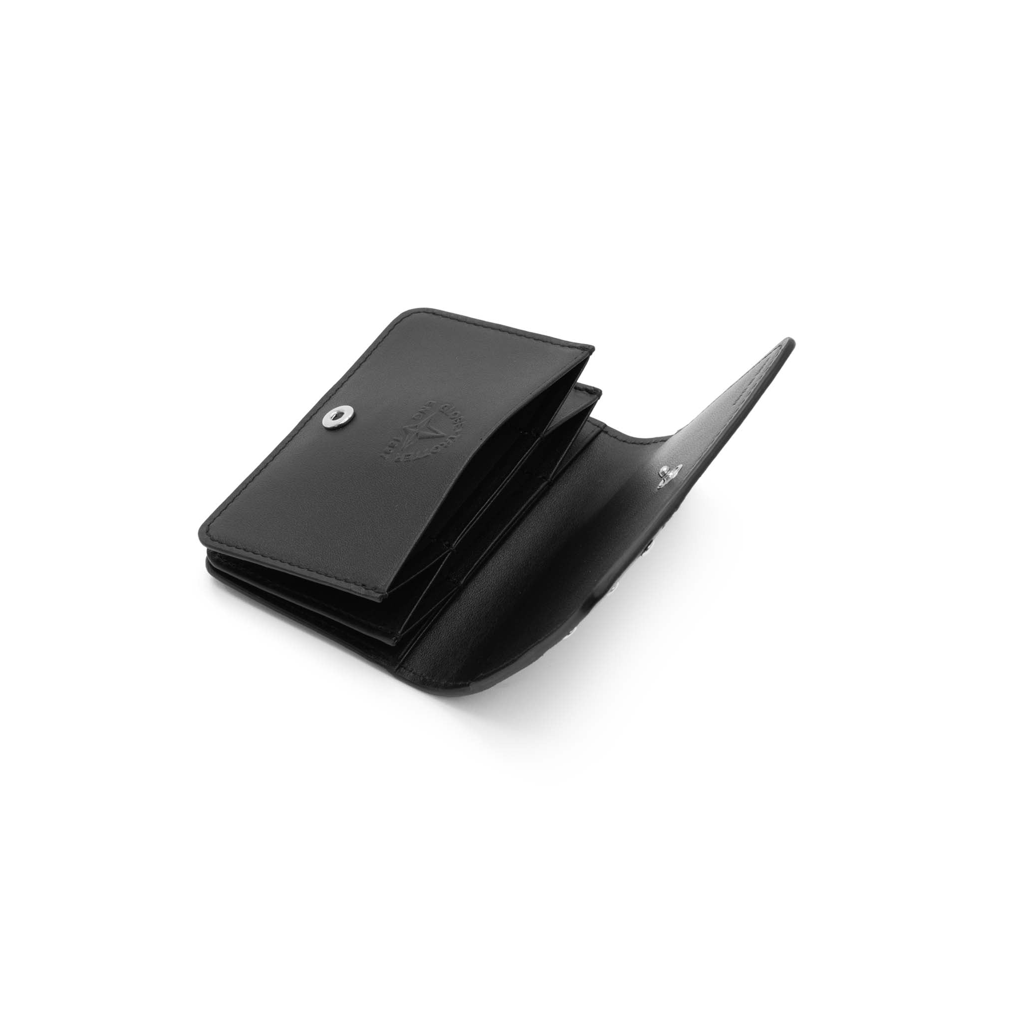 Metropolis · Business Card Holder | Black/Chrome