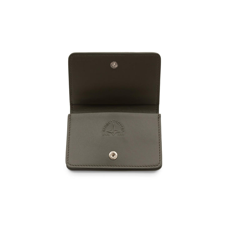 Metropolis · Business Card Holder | Olive/Chrome