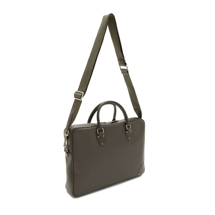 Metropolis · Laptop Case | Olive/Chrome