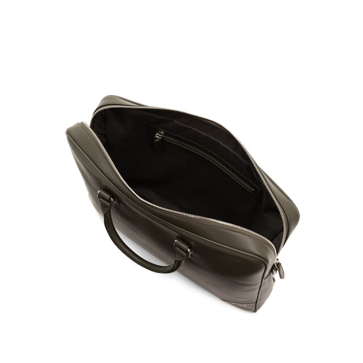 Metropolis · Laptop Case | Olive/Chrome