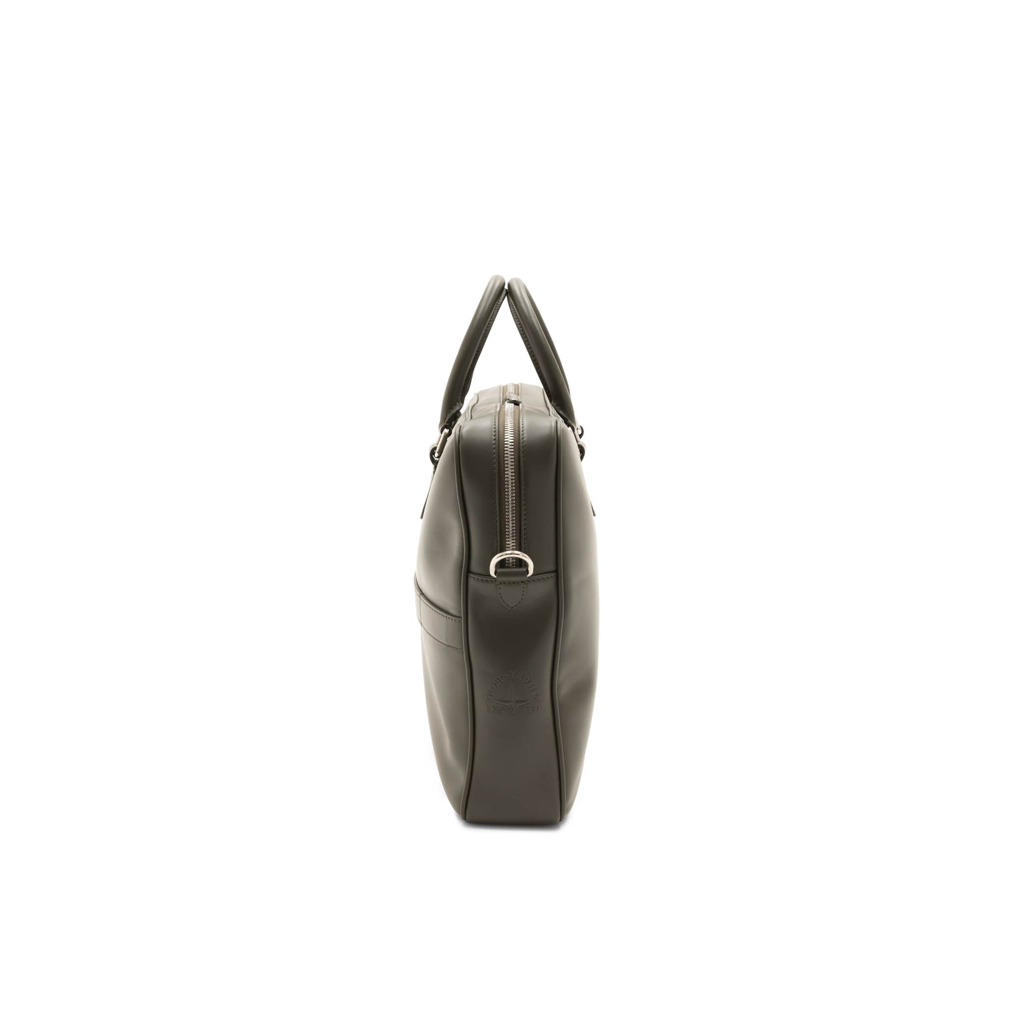Metropolis · Laptop Case | Olive/Chrome