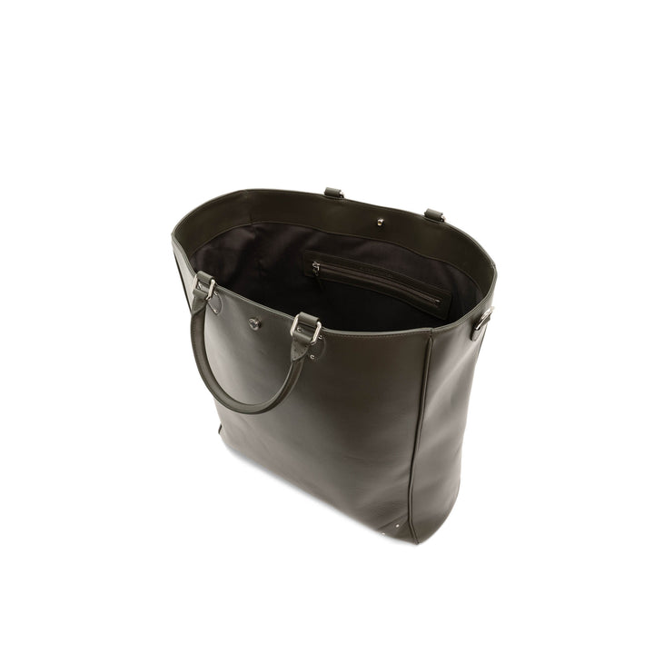 Metropolis · Tote Bag | Olive/Chrome