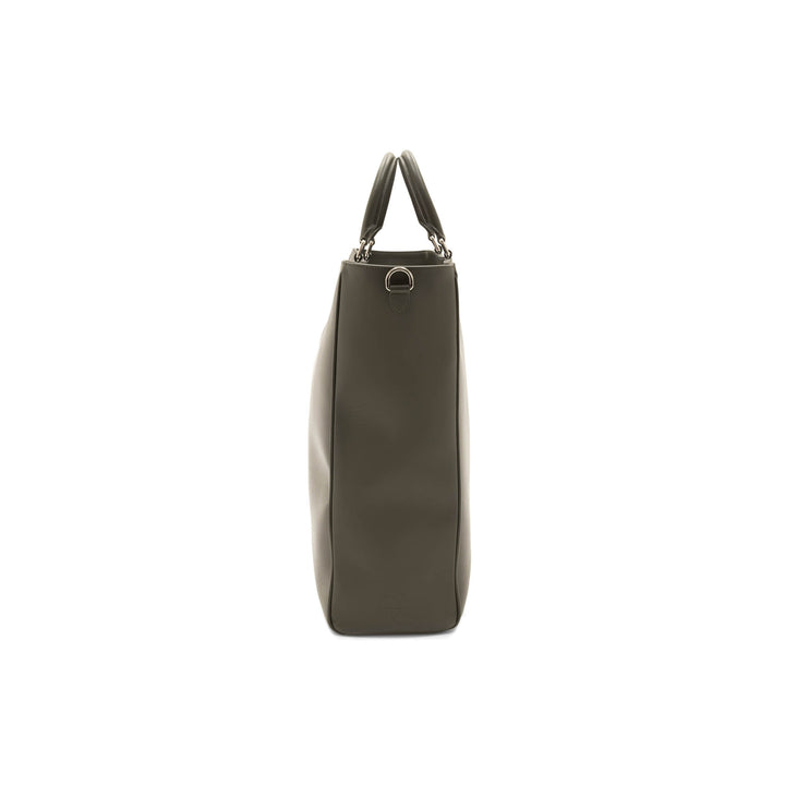 Metropolis · Tote Bag | Olive/Chrome