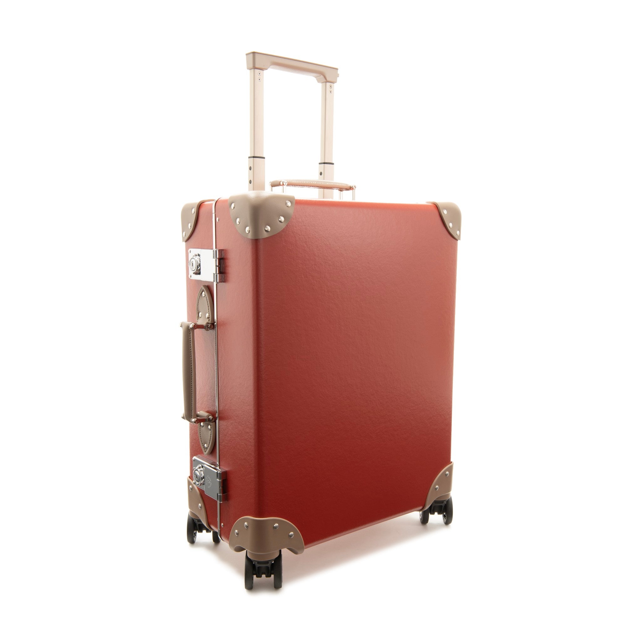 Metropolis · Carry-On - 4 Wheels | Red/Moss/Chrome
