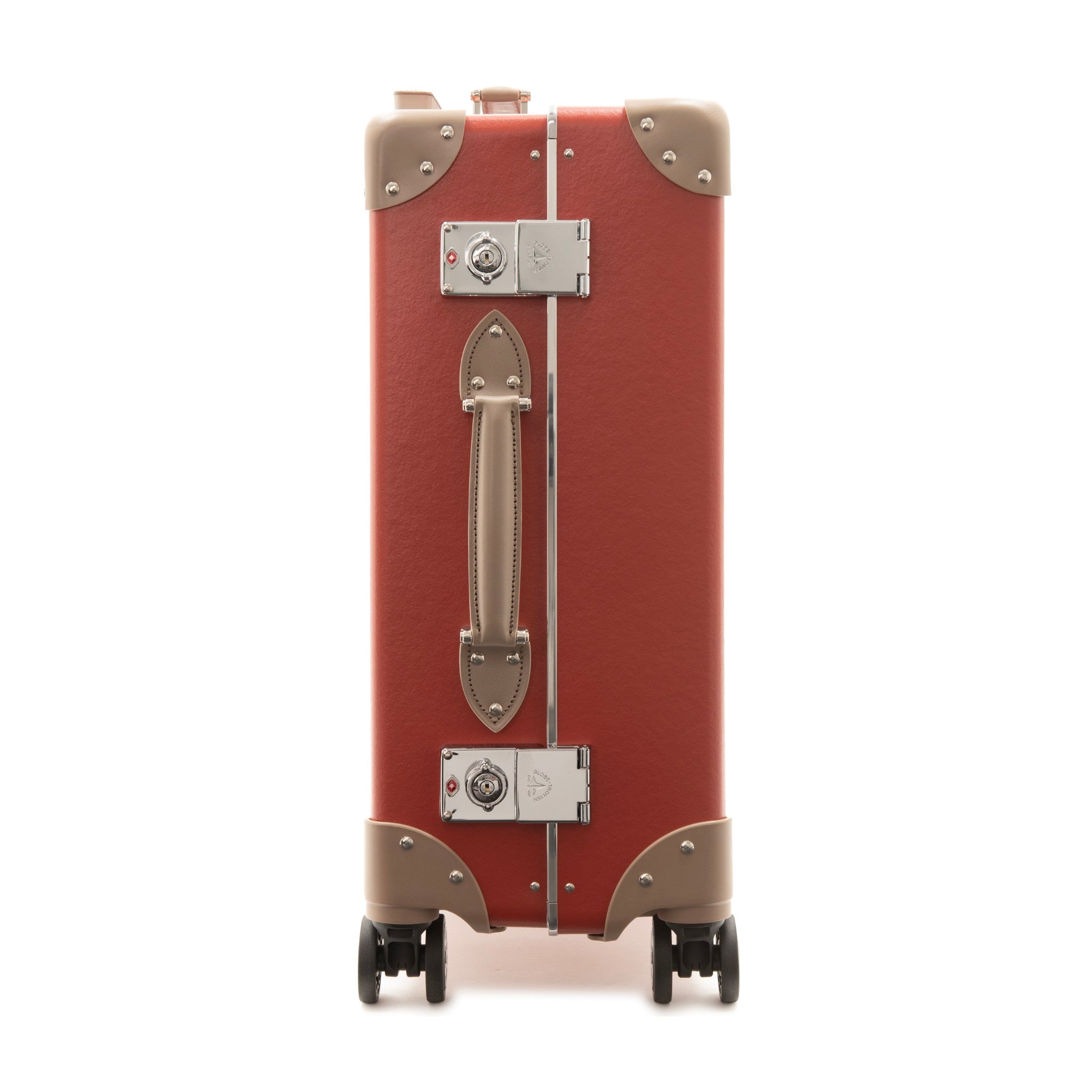 Metropolis · Carry-On - 4 Wheels | Red/Moss/Chrome