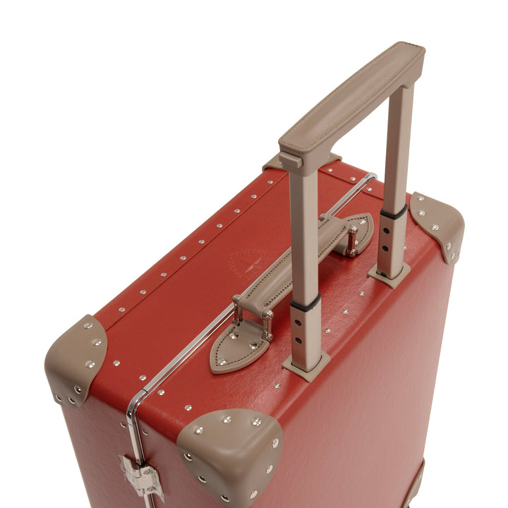 Metropolis · Carry-On - 4 Wheels | Red/Moss/Chrome
