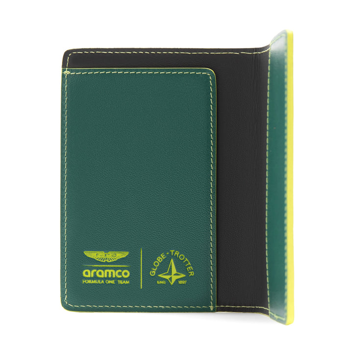 Aston Martin F1 · Passport Sleeve | Charcoal/Black