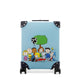 Peanuts 75th Anniversary · Pilots Case - 4 Wheels | Pastel Blue/Navy/Chrome