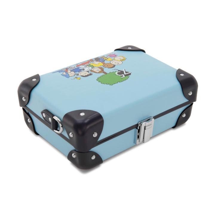 Peanuts 75th Anniversary · Miniature Case | Pastel Blue/Navy/Chrome