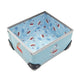 Peanuts 75th Anniversary · Small Storage Box | Pastel Blue/Navy/Chrome