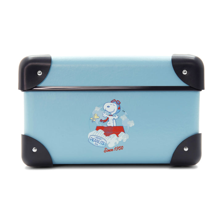 Peanuts 75th Anniversary · Small Storage Box | Pastel Blue/Navy/Chrome