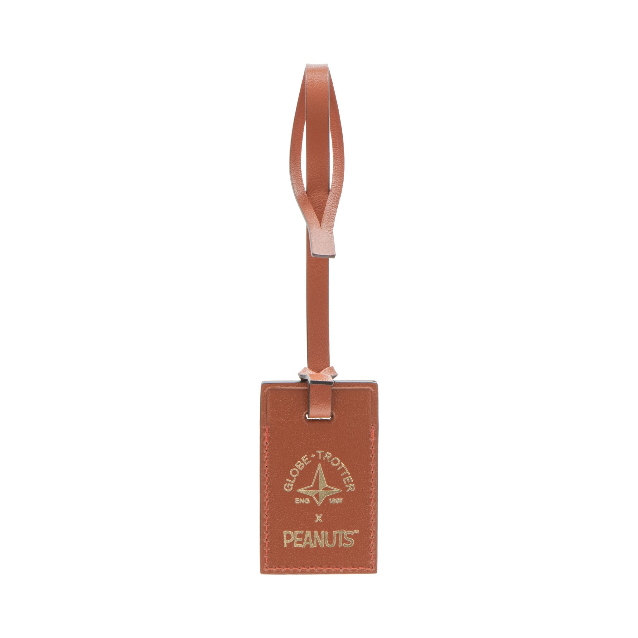 Peanuts · Luggage Tag | Holiday Orange
