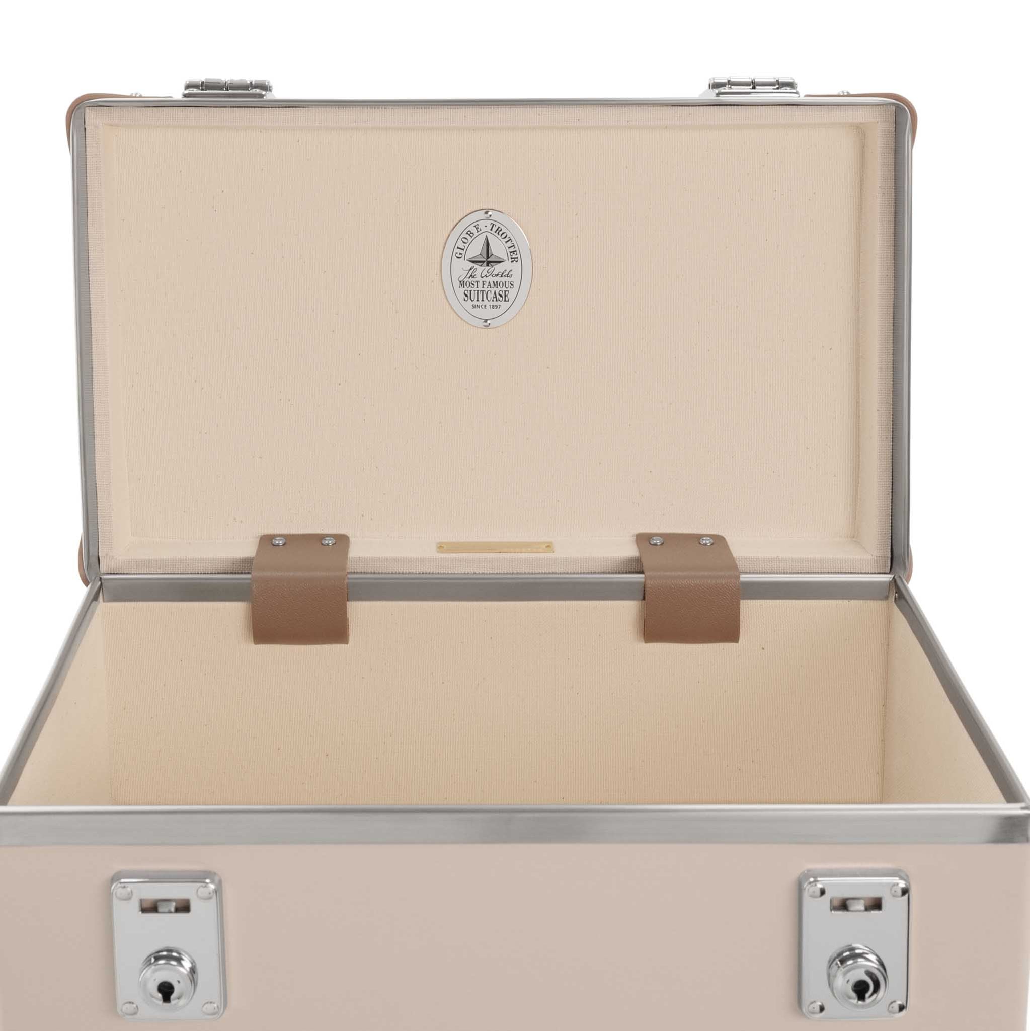 Centenary · Vinyl Record Case | Chalk/Moss/Chrome
