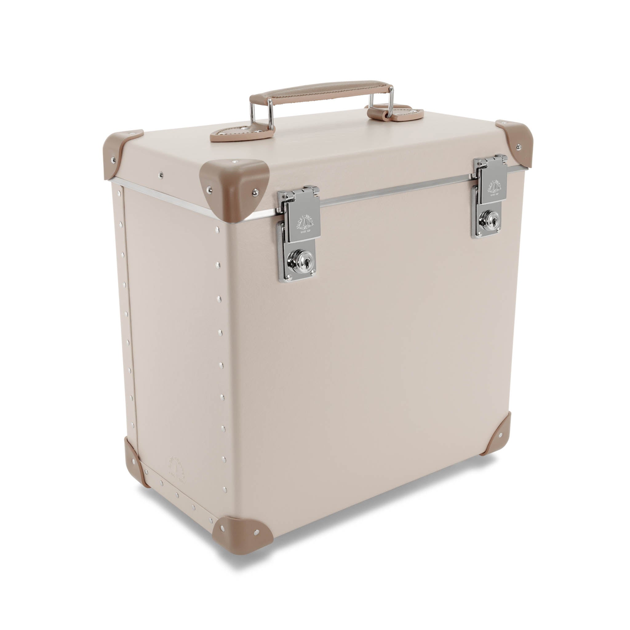 Centenary · Vinyl Record Case | Chalk/Moss/Chrome
