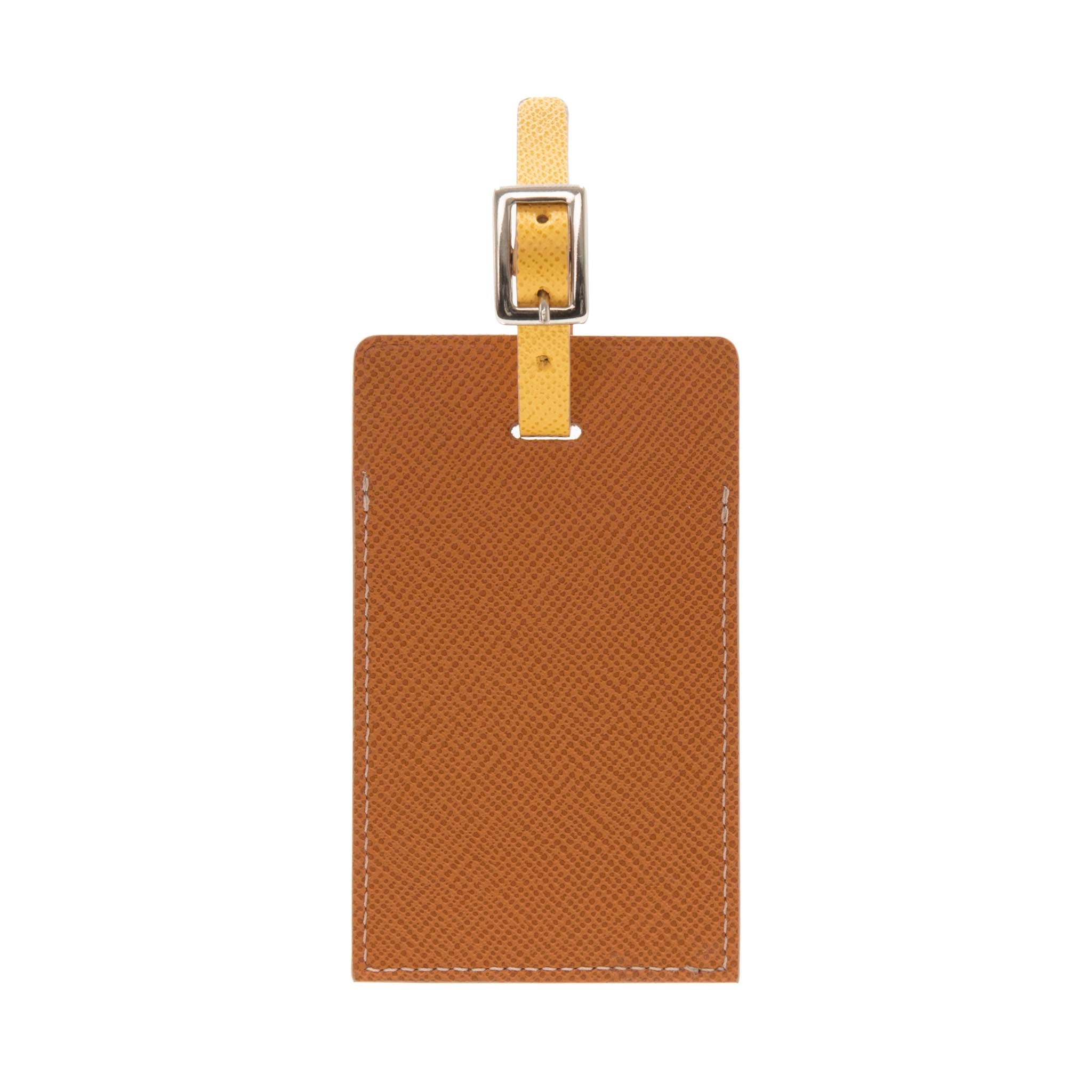 Jet · Luggage Tag | Red/Orange/Chrome