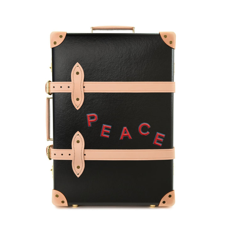 Alphabet · Leather Sticker | Red/Petrol Blue | P