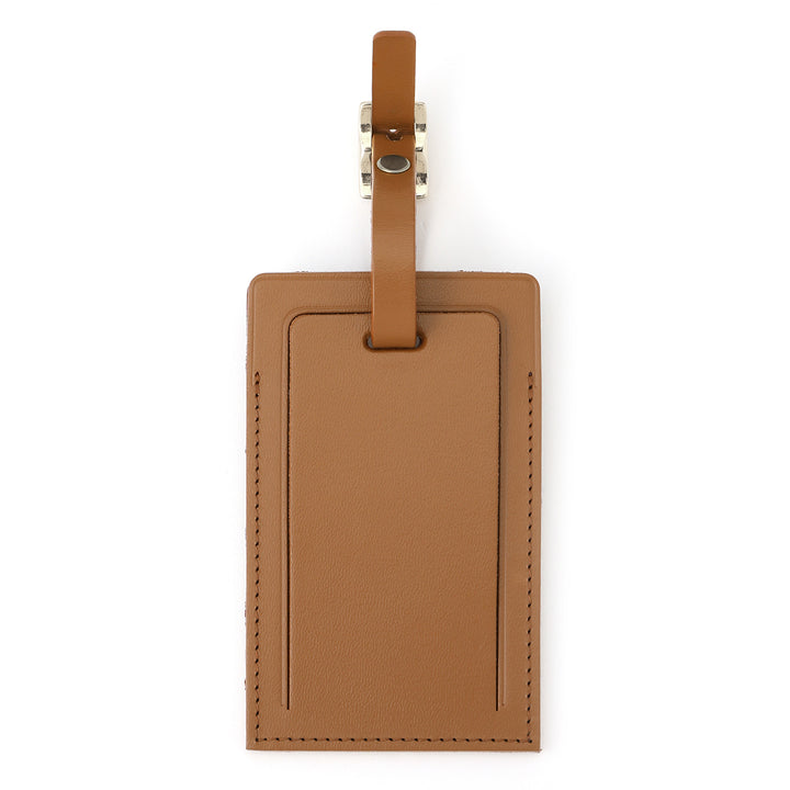 Centenary · Luggage Tag | Caramel/Nickel