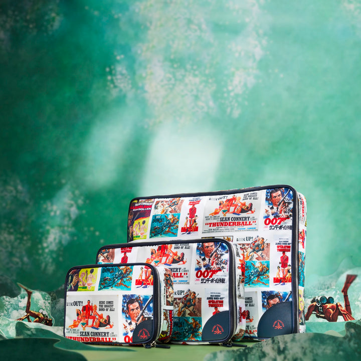 THUNDERBALL · Small Packing Cube | Navy/Chrome