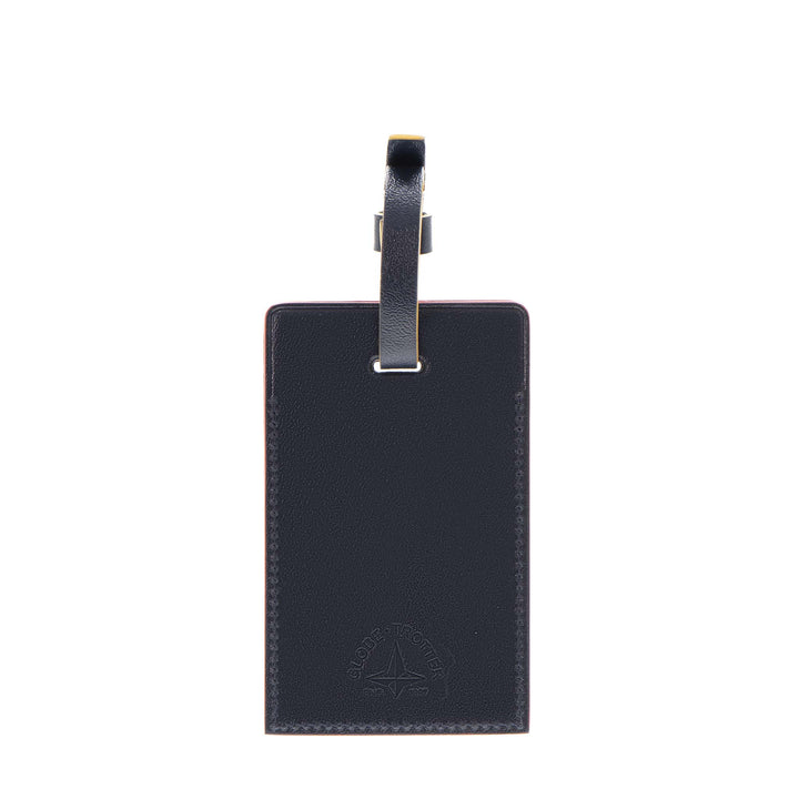THUNDERBALL · Luggage Tag | Navy/Chrome