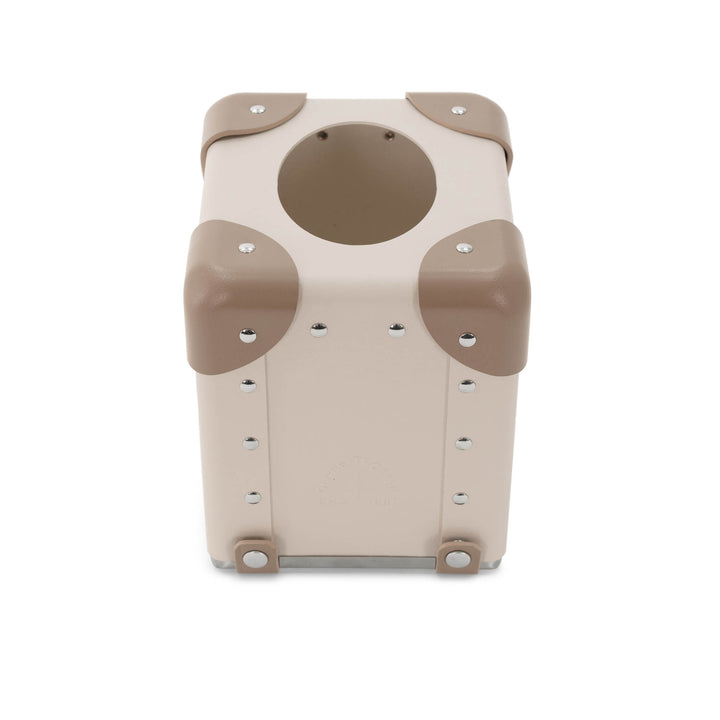 Home Collection · Tissue Box | Chalk/Moss/Chrome