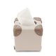 Home Collection · Tissue Box | Chalk/Moss/Chrome