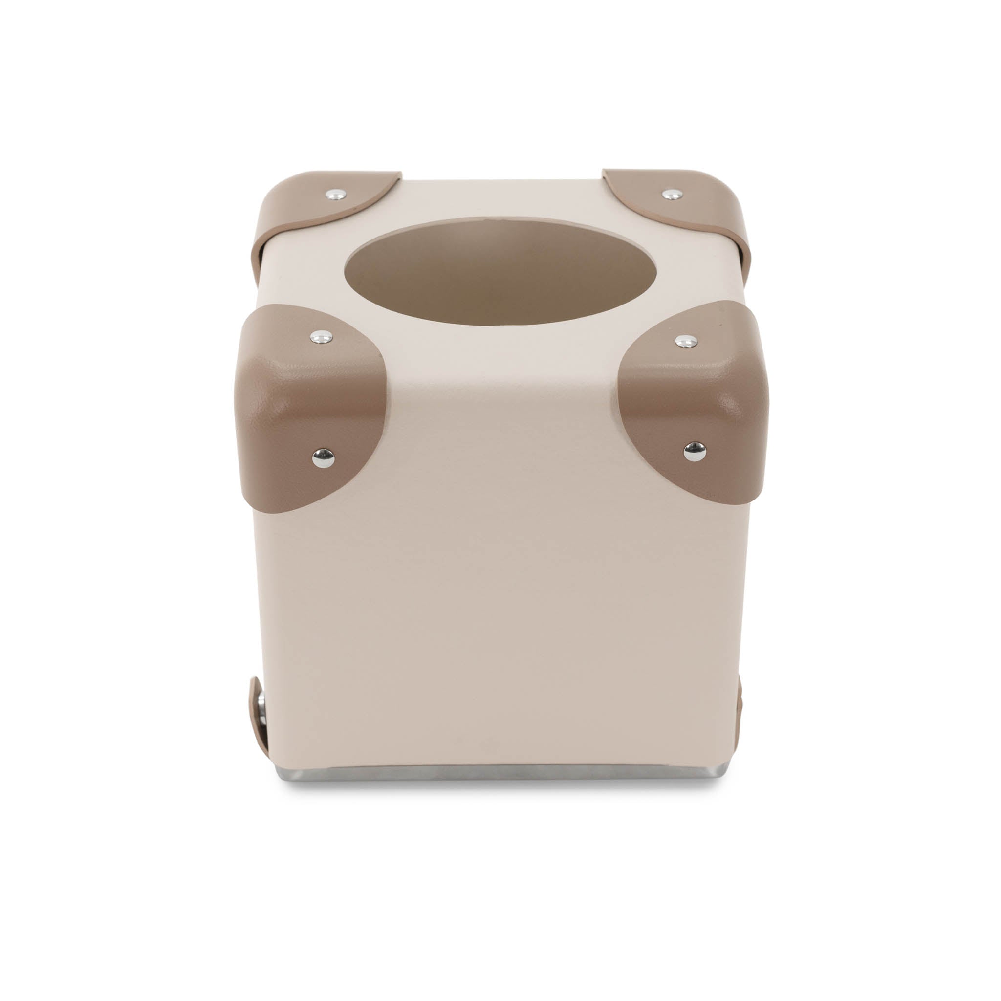 Home Collection · Tissue Box | Chalk/Moss/Chrome