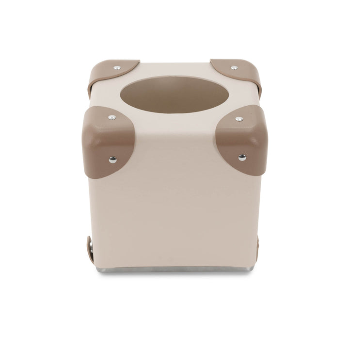 Home Collection · Tissue Box | Chalk/Moss/Chrome