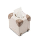 Home Collection · Tissue Box | Chalk/Moss/Chrome