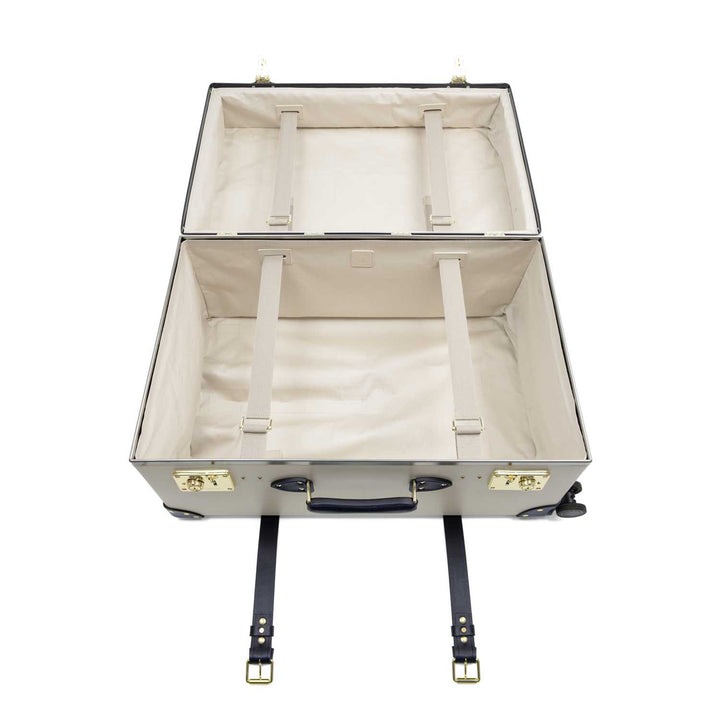 Centenary · XL Trunk - 4 Wheels | Ivory/Navy/Gold