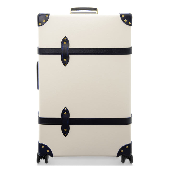 Centenary · XL Trunk - 4 Wheels | Ivory/Navy/Gold