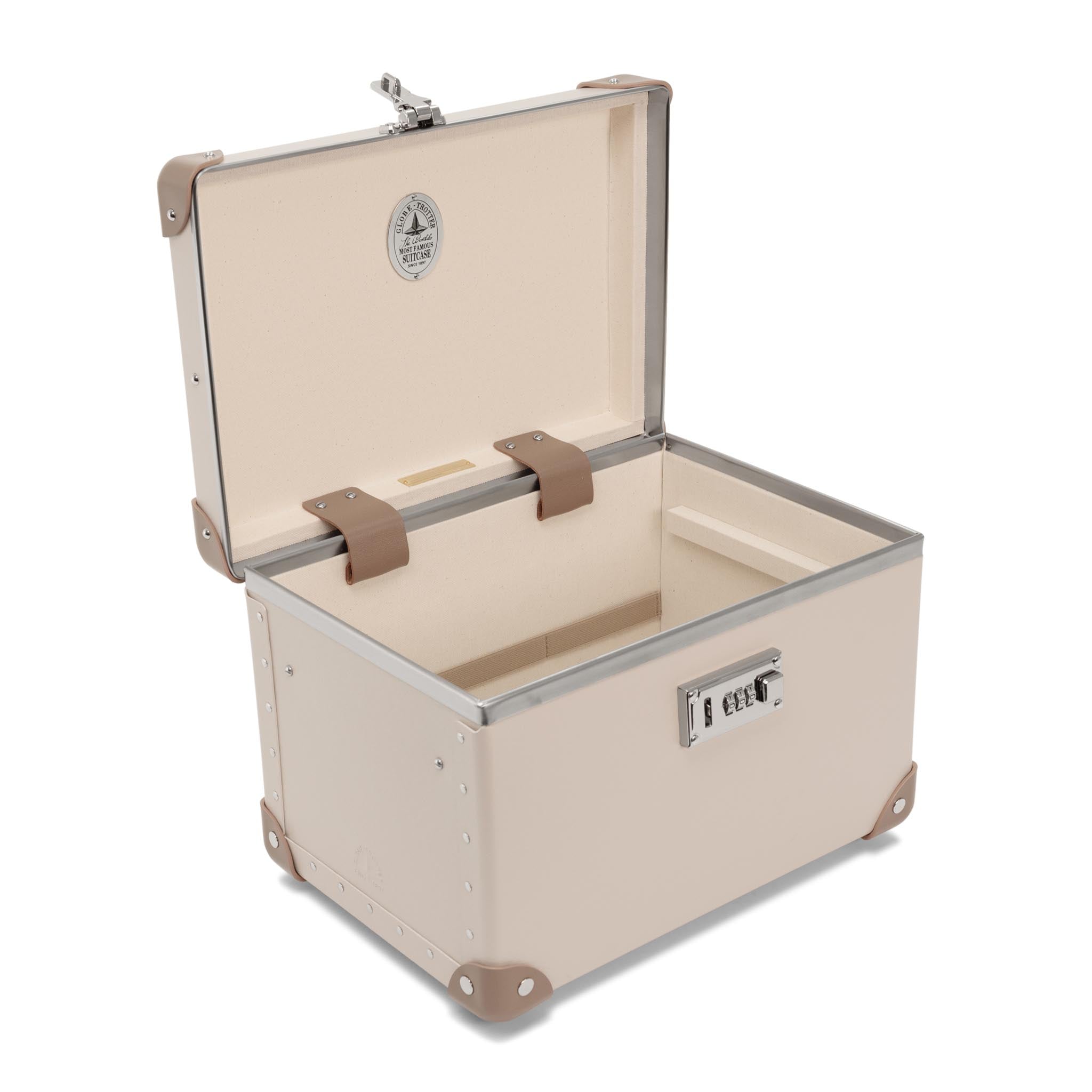 Home Collection · Vanity Case | Chalk/Moss/Chrome