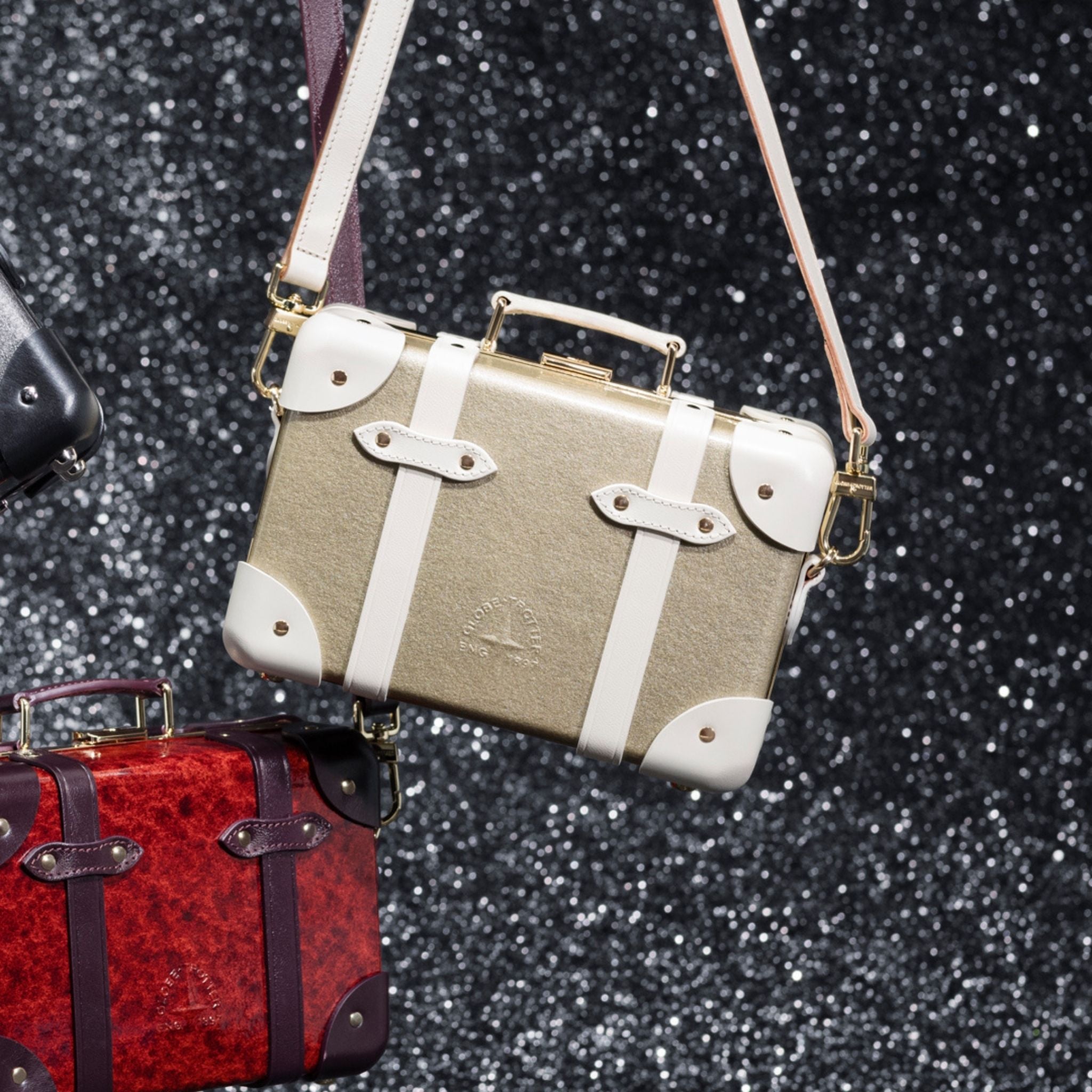 Champagne · Micro Case | Champagne/Ivory/Gold