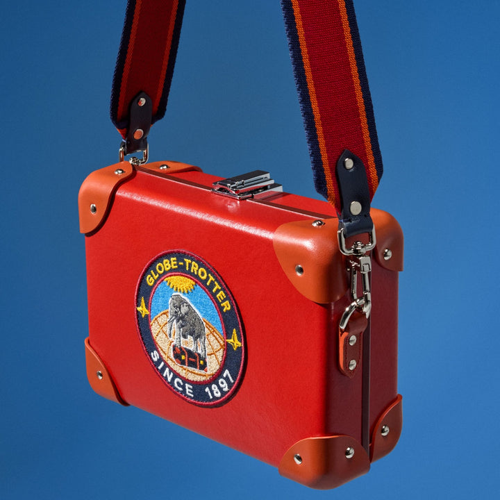 The Explorer · Miniature Case | Red/Orange/Chrome