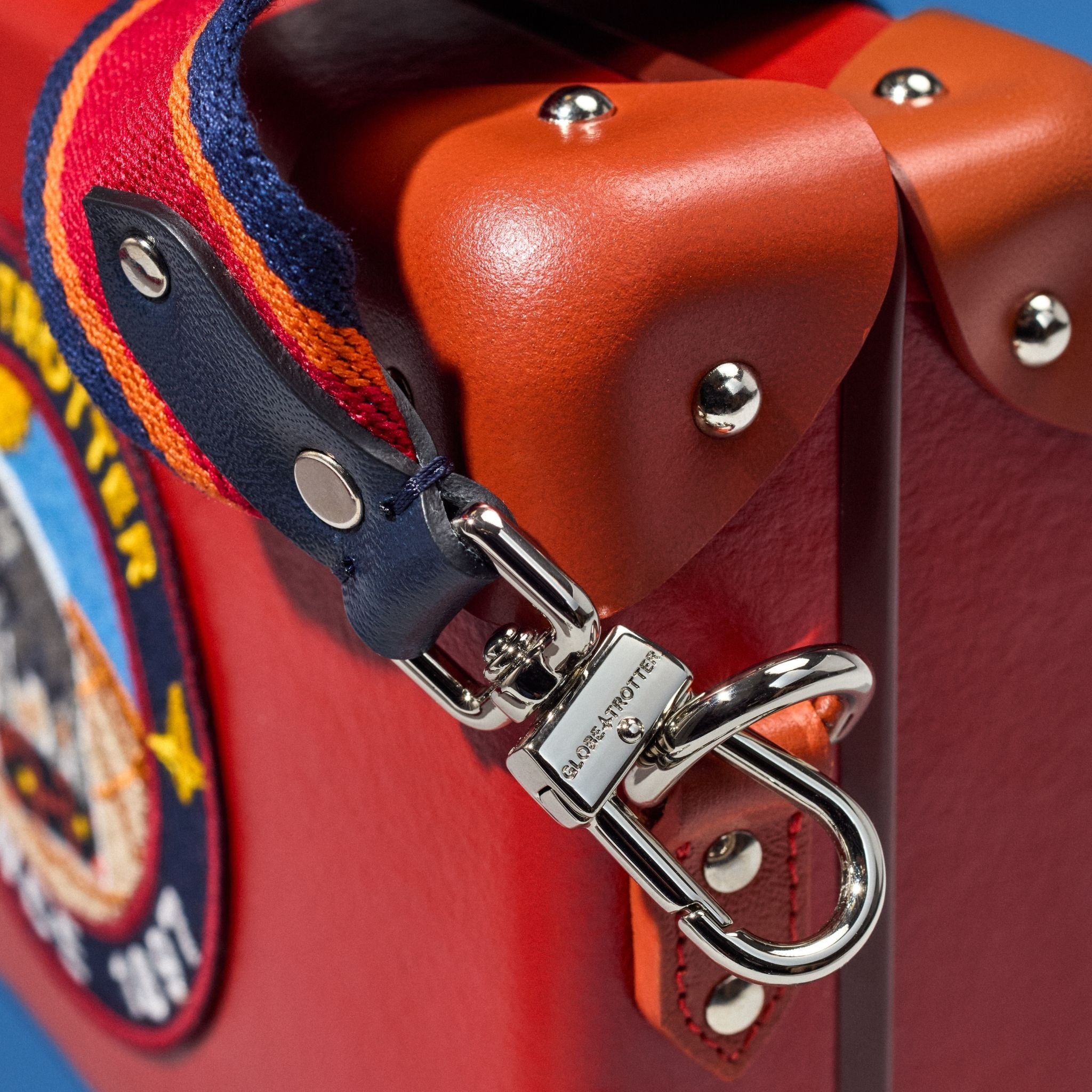 The Explorer · Miniature Case | Red/Orange/Chrome