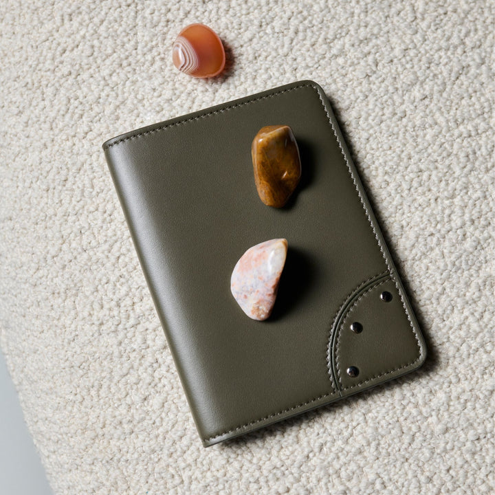 Metropolis · Passport Sleeve | Olive/Chrome