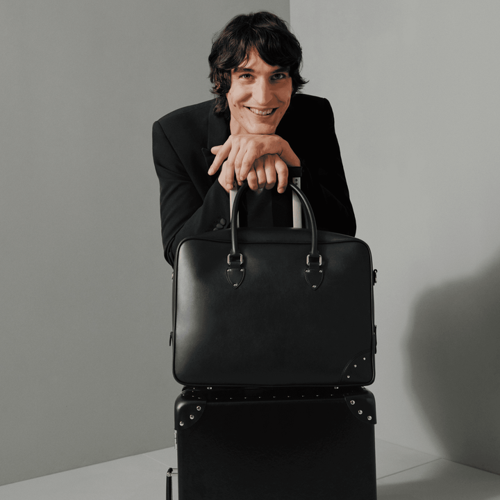 Metropolis · Laptop Case | Olive/Chrome