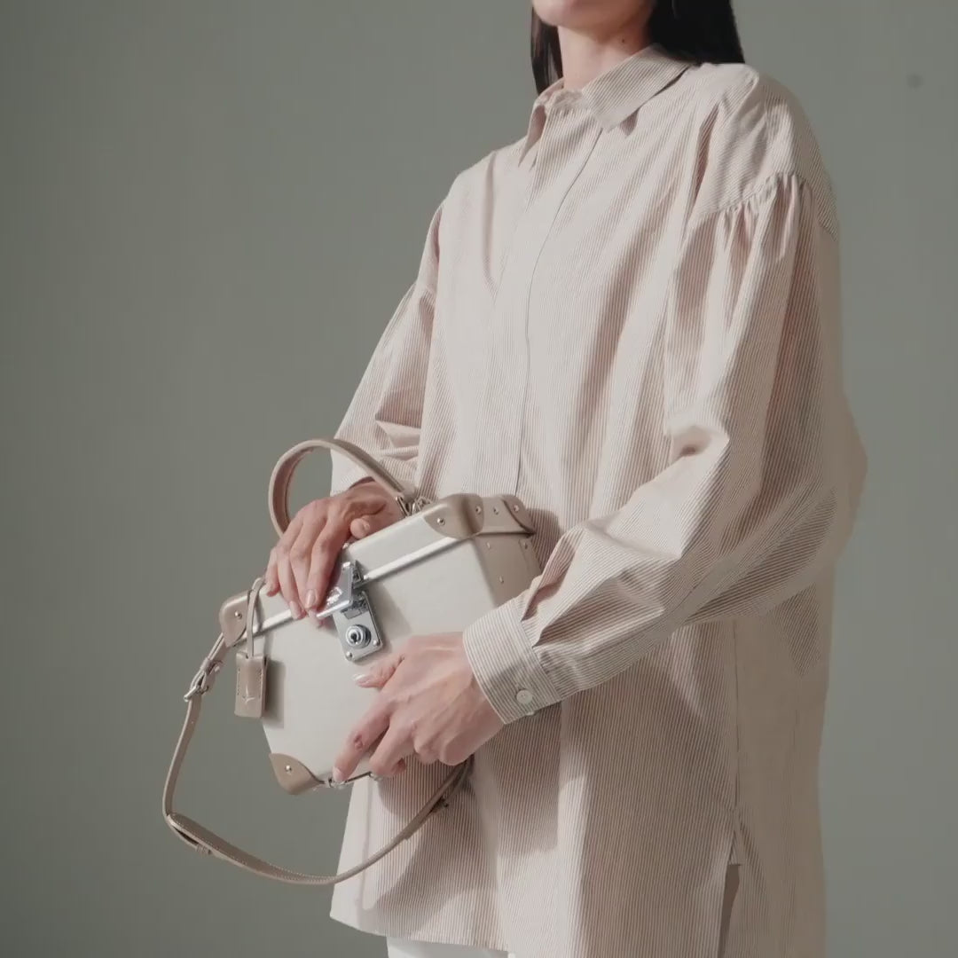 Centenary · The Handbag - Small | Black/Black/Chrome