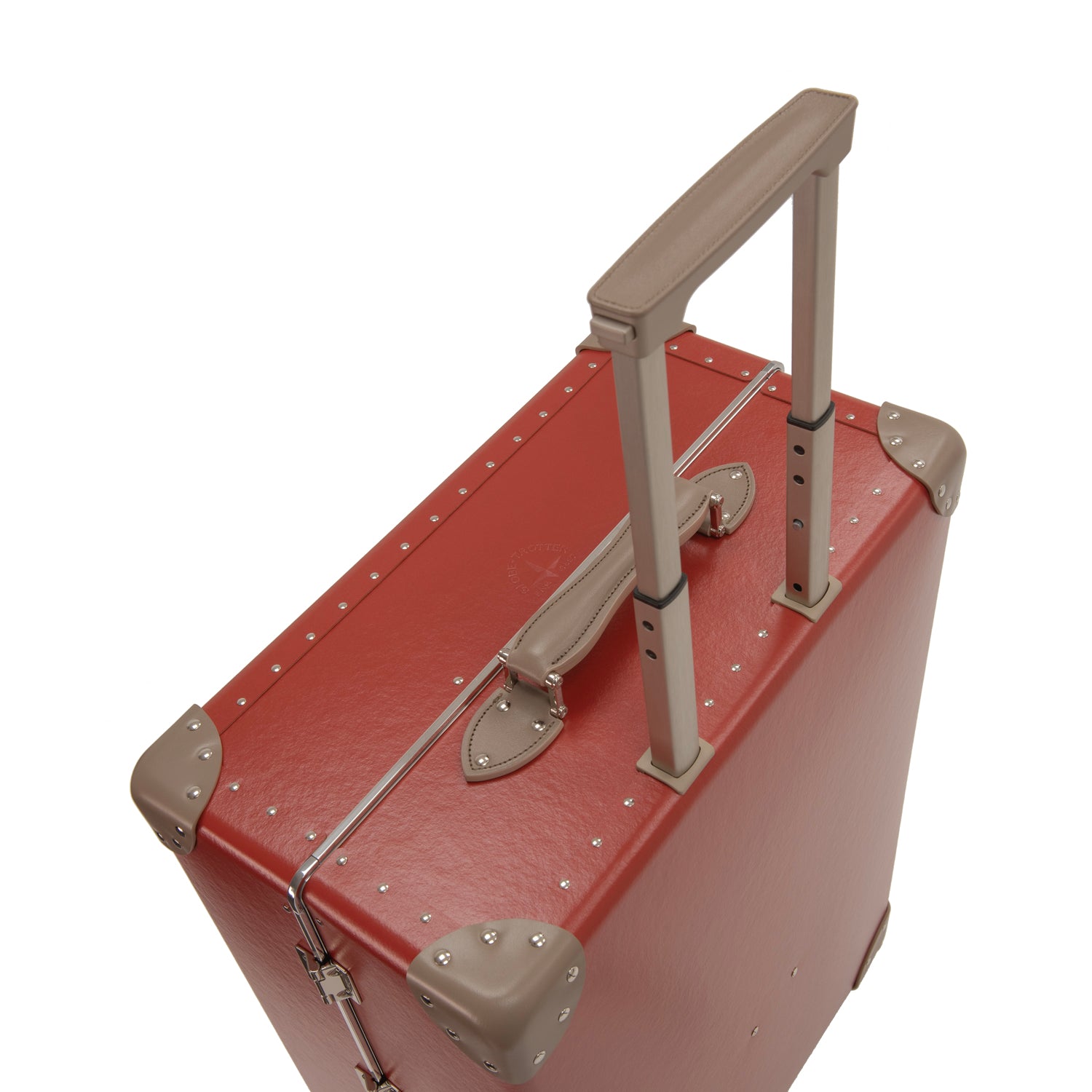 Metropolis · Large Check-In - 4 Wheels | Red/Moss/Chrome