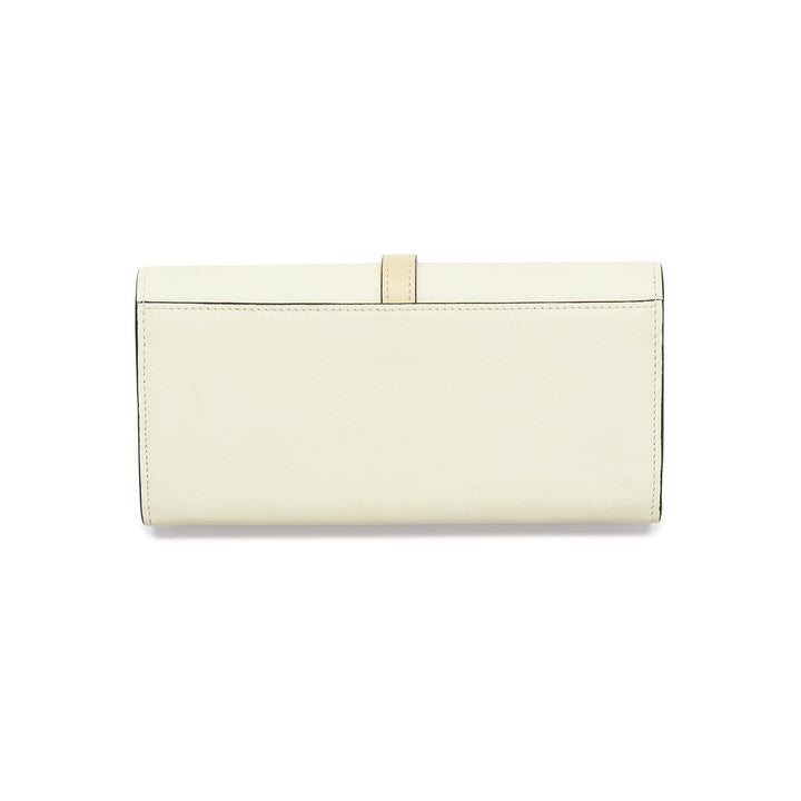 1897 · Flap Over Purse | Ivory/Natural - GLOBE-TROTTER