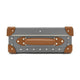 Centenary · 12-Slot Watch Case | Grey/Caramel - GLOBE-TROTTER