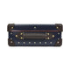 Centenary · 12-Slot Watch Case | Navy/Coco/Gold - GLOBE-TROTTER